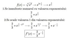Metode de calcul în analiza matematică teorie şi probleme c. Derivata FuncÈ›iei F X Radical De Ordin 3 Din X 2 Ma Puteti Ajuta Brainly Ro