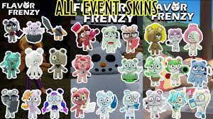 Outdated) ALL HOLIDAY EVENT SKINS! (Flavor Frenzy Tower Defense) Easter,  Christmas and Halloween - YouTube