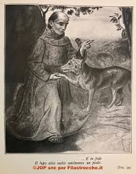 Come sappiamo, si celebra oggi la dodicesima giornata degli animali , in occasione della festa di san francesco d'assisi , patrono d'italia e degli animali. San Francesco E Il Lupo Di Angiolo Silvio Novaro Filastrocche It