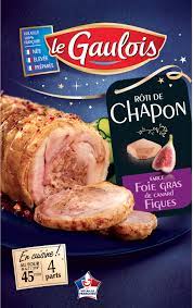 Vous pouvez la servir avec un gratin dauphinois, salade verte et sauce aux morilles. Roti De Chapon Farci Aux Figues Et Foie Gras Le Gaulois 600 G