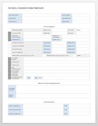 Payslip template is available here. 15 Free Payroll Templates Smartsheet