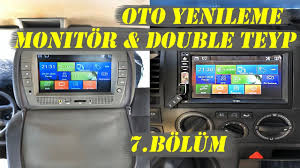 Double Teyp Kafalik Monitor Montaji Oto Yenileme T5 7 Bolum Grey Garage Youtube