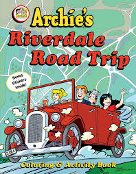 Like some fun travel journal pages. Archie S Riverdale Road Trip Coloring Activity Book Buzzpop 9781499810271 Amazon Com Books