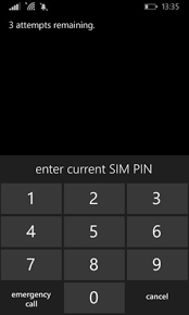 ( it will also display how many attempts remain ). Secure Phone Nokia Lumia 630 Windows Phone 8 1 Device Guides