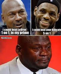 With tenor, maker of gif keyboard, add popular lebron james meme animated gifs to your conversations. Nba Memes On Twitter Michael Jordan Vs Lebron James Http T Co Csa19ssy8y Http T Co Hujjwfcuzt