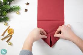 Weihnachten bedruckte papier servietten servietten für hotel restaurant coffee shop. Servietten Falten An Weihnachten 5 Ideen Wunderbunt De