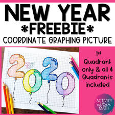 In grade 6, instructional time should focus on four critical areas: New Year 2020 Coordinate Graphing Picture Free Tpt