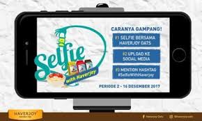  Kontes Selfie Bersama Haverjoy Oats Berhadiah Uang 1 Juta