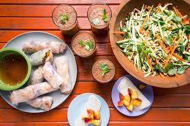 Add a traditional potato salad, some watermelon and our easy ice cream dessert for a hearty backyard meal. The Dinner Party A No Cook Summer Menu