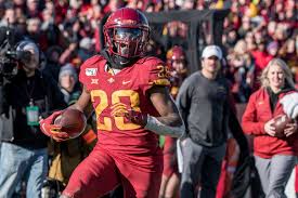 Okay, but hunter dekkers though *eyes emoji*. 2020 Iowa State Football Position Previews Running Backs Wide Right Natty Lite