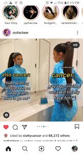 Horoscope cancer 2021 says, that during 2021, every cancer should take advantage of opportunities that very important facts of this year are stress relief, sufficient drinking regime and good sleep! Pin By Lena On Cancerian Memes In 2021 Cancer Zodiac Facts Zodiac Signs Cancer Cancer Quotes Zodiac