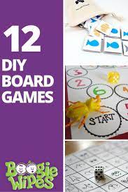 12 Diy Board Games For Kids Boogie Wipes Math Board Games Board Games Board Games Diy