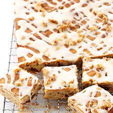 Scatter with the remaining chopped walnuts and cut into 24 squares. Sticky Date And Walnut Cake