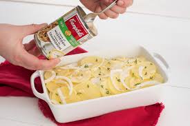 Mushroom soup #mushroomsoup #supcendawan #supcampbell #campbell #soup. How To Make Scalloped Potatoes With Campbell S Condensed Soup Cook With Campbells Canada Campbells Soup Recipes Scalloped Potatoes Scalloped Potatoes Mushroom Soup