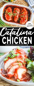 Chicken noodle soup might be one of the simplest meals to make, but the satisfaction it brings can hardly be matched. Baked Catalina Chicken Easy Family Recipes