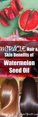 Use as a hot oil treatment to. Watermelon Seed Oil Benefits Of Watermelon Seeds Watermelon Seed Oil Watermelon