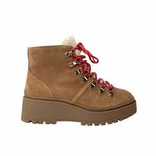 AQUA COLLEGE Womens Brown Diagonal Accept Nancy Almond Western Boot 6 M