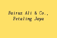 Sur aliexpress, vous pouvez choisir parmi plus de 111 millions d'offres de qualité sur la mode, ordinateurs, électronique, mode & beauté, santé, orticle de. Fairuz Ali Co Petaling Jaya Law Firm In Petaling Jaya