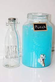 Blue Baby Shower Punch 3 2 Liters Of Sprite Or Any Clear Soda 1 2 Packages Of Kool Aid Baby Shower Punch Recipes Baby Shower Drinks Blue Raspberry Lemonade