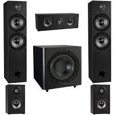 The smartest home theater system: T652 5 1 Home Theater Surround Sound Speaker System With 10 Subwoofer