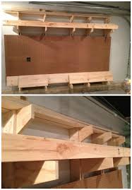 Homemade french cleat lumber storage rack. Cheap And Easy Diy Lumber Rack Ugly Duckling House