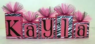 Custom Order For Texaslady2010 Zebra Print With Hot Pink Etsy Baby Shower Decorations Baby Shower Party Supplies Zebra Birthday