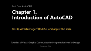 Chapter 1 Introduction Of Autocad Tutorials Of Visual Graphic Communication Programs For Interior Design Presenting all the design principles and techniques needed for creating beautiful rooms, interior design course advises readers on how to think the book is organized into units that reflect interior design courses offered at leading schools.