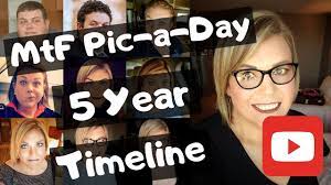 They can't be explained without pouring over microscopic evidence, but now more than. Pic A Day Mtf Transgender Hrt Transition Timeline 4300 Pictures Over 5 Years Youtube