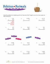 Here you will find a wide range of free 5th grade multiplication worksheets, which will help your child learn to multiply different decimals. Multiplying Decimals Worksheet Education Com Multiplying Decimals Decimals Worksheets Decimals