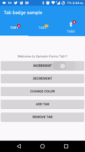 Github Xabre Xamarin Forms Tab Badge Xamarin Forms Bindable Tab Badges For Ios And Android Tab Badge Form