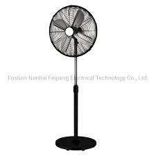 The national electric code requires that all fans 35 pounds and over must be supported with an outlet box or outlet box system that is listed for ceiling fan support. Modern Design 16inch Metal Stand Fan China Metal Fan And Electric Pedestal Stand Fan Price Made In China Com