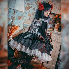 Sono Bisque Doll Wa Koi Wo Suru Marin Kitagawa Lolita Maid Apron My  Dress-Up Darling Outfits Anime Customize Cosplay Costumes - AliExpress