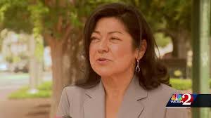 Mayra Uribe says she is not using her position to help husband's charity