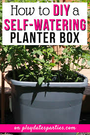 Our unique design allows plants to absorb the optimum amount of water needed for healthy and strong root growth, providing up to 14 days of irrigation at a time. Diy Self Watering Planter For Gorgeous Plants All Summer Long