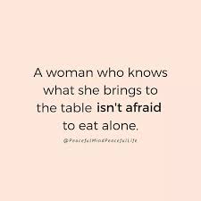Image Result For A Woman Who Knows What She Brings To The Table Important Quotes Uncomfortable Quote Be Yourself Quotes