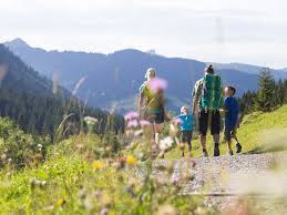 Die nebelhornbahn sektion i erreichen sie von der unterkunft nach 1,2 km. Ferienwohnungen In Hirschegg Kleinwalsertal Vier Jahreszeiten