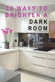 10 Classic Ways To Brighten A Dark Room Dark Living Rooms Dark Dining Room Brighten Dark Room