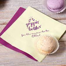 Baby Shower Napkins Matches Cups And Favors For Your Party