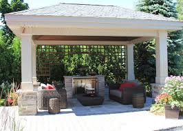 Amenagement Paysager Charme Et Volupte Outdoor Structures Gazebo Pergola