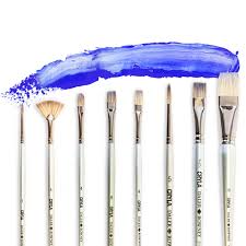 Many art students and artists focus too much on a large selection of a true painter captures the essence of a thing whether they are working in the abstract or painting a portrait. Cryla Acrylic Paint Brushes Daler Rowney