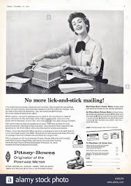 Advert For Pitney Bowes Franking Machine In Punch Magazine