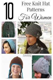 Our directory links to free knitting patterns only. 10 Free Knit Hat Patterns For Women