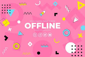 I'm committed to delivering to my customers a professional header for gaming, twitch or another social media , i have more than 7 years of experience in graphic design and i can designed for multiple niches like: Free Vector Offline Twitch Banner Concept