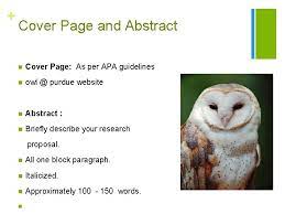 How to write an apa research paper. Action Research Proposal Cover Page And Abstract N