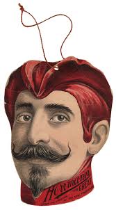 HERRMANN, LEON. HERRMANN THE GREAT DIE CUT SOUVENIR PORTRAI...