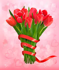 Resultado de imagen para imágenes de ramo de flores con lazo
