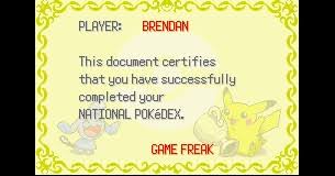 Maybe you would like to learn more about one of these? Pokemon Emerald Post Game Completionist Checklist
