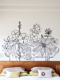 Geninne S Art Blog Flower Mural Wall Murals Inspiration Wall Flower Mural