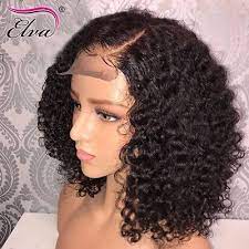 Short Bob Brazilian Human Hair Lace Front Wigs Remy Curly Full Lace Wigs Front Lace Wigs Human Hair Hair Styles Curly Full Lace Wig