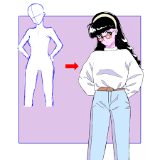 レトロ イラスト 描き 方